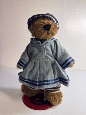 Vintage 1996 / 2002 Boyds Bears Mercedes Fitzbruin Sailor Girl Bear 9” Nautical